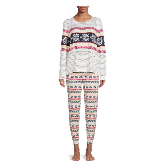 Womens SECRET TREASURES 2 Piece PJ Sleep Set Super Soft Size Small 4-6 New - Picture 3 of 10